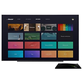 deezer Android TV