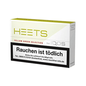 IQOS HEETS yellow green