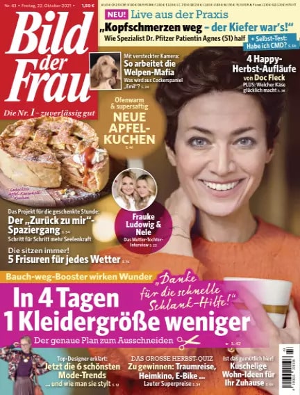 Bild der Frau 22. Oktober 2021