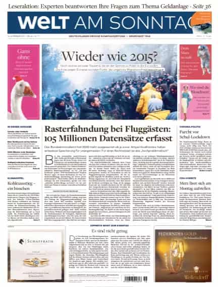 Welt am Sonntag November 2021