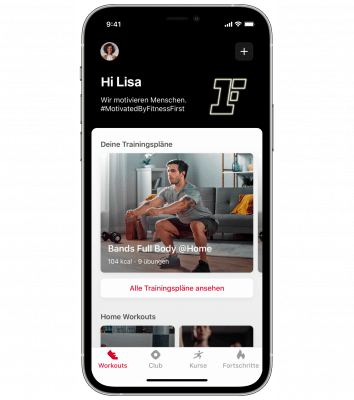 Fitness First App