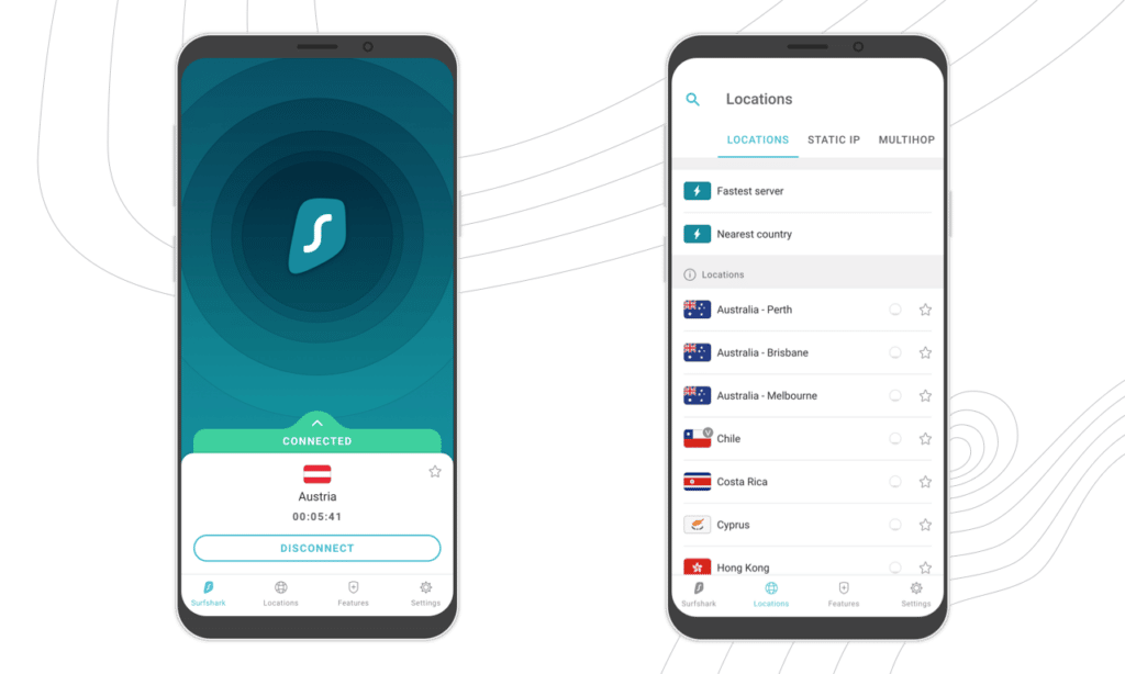 Surfshark Smartphone