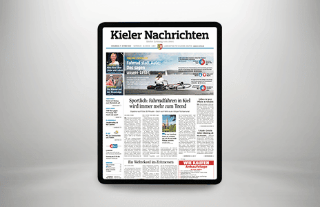 Kieler Nachrichten Tablet