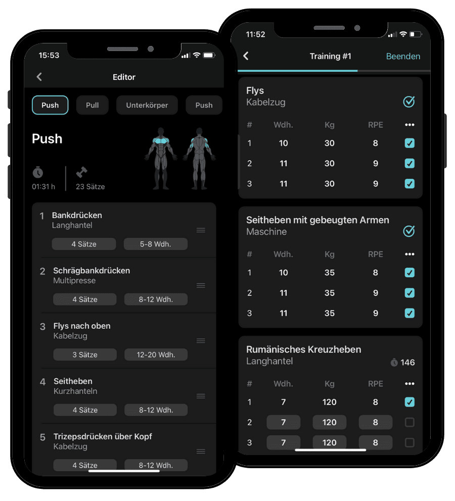 MyFitCoach App Training