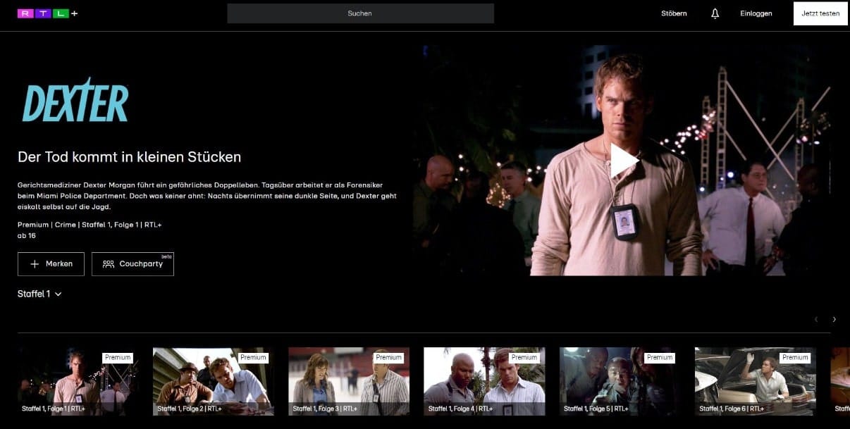 Dexter kostenlos streamen