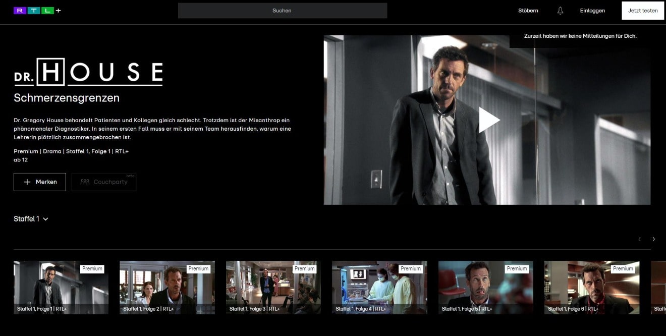 Dr. House kostenlos streamen