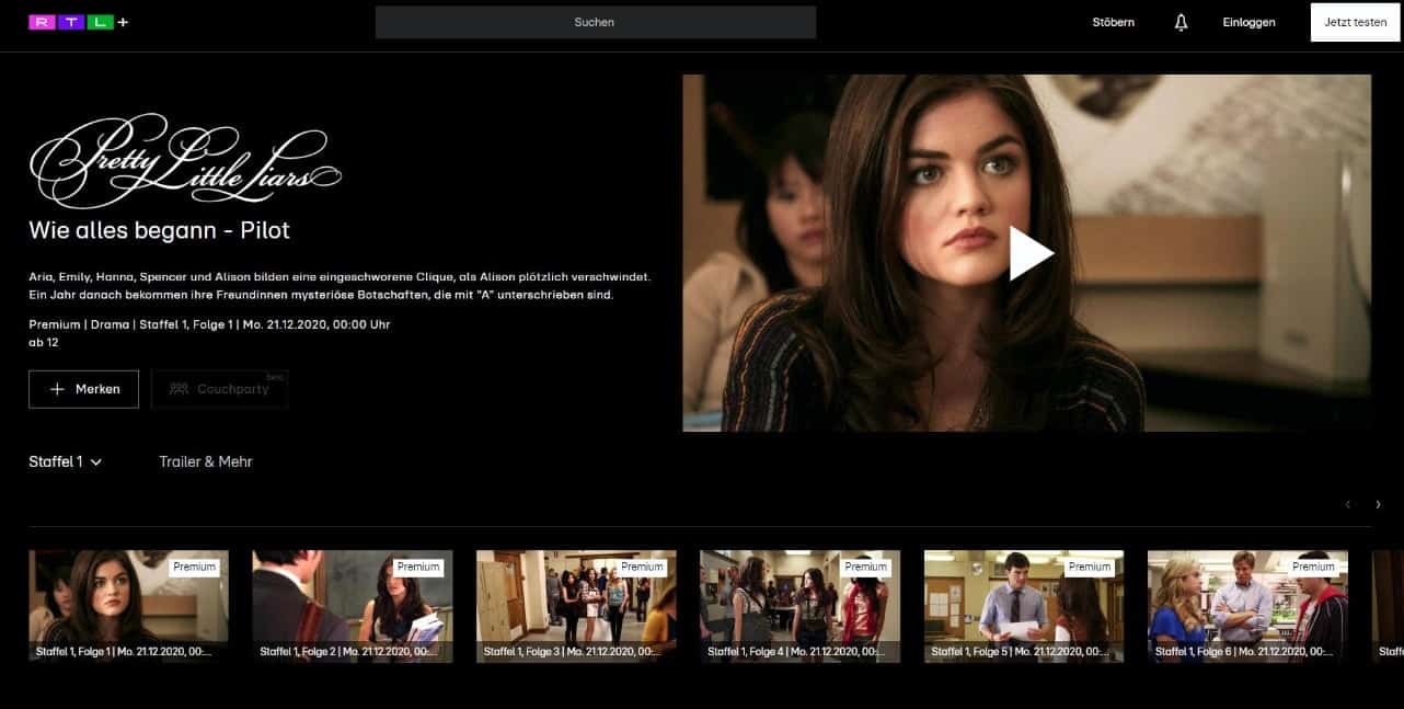 Pretty Little Liars kostenlos anschauen die komplette Serie gratis gucken