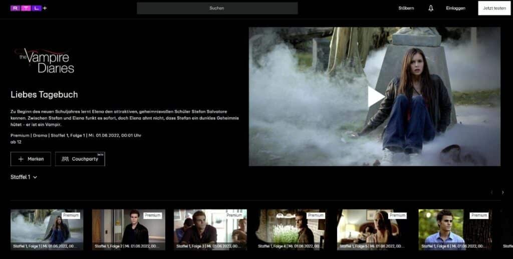 The Vampire Diaries kostenlos anschauen alle Staffeln legal im Stream