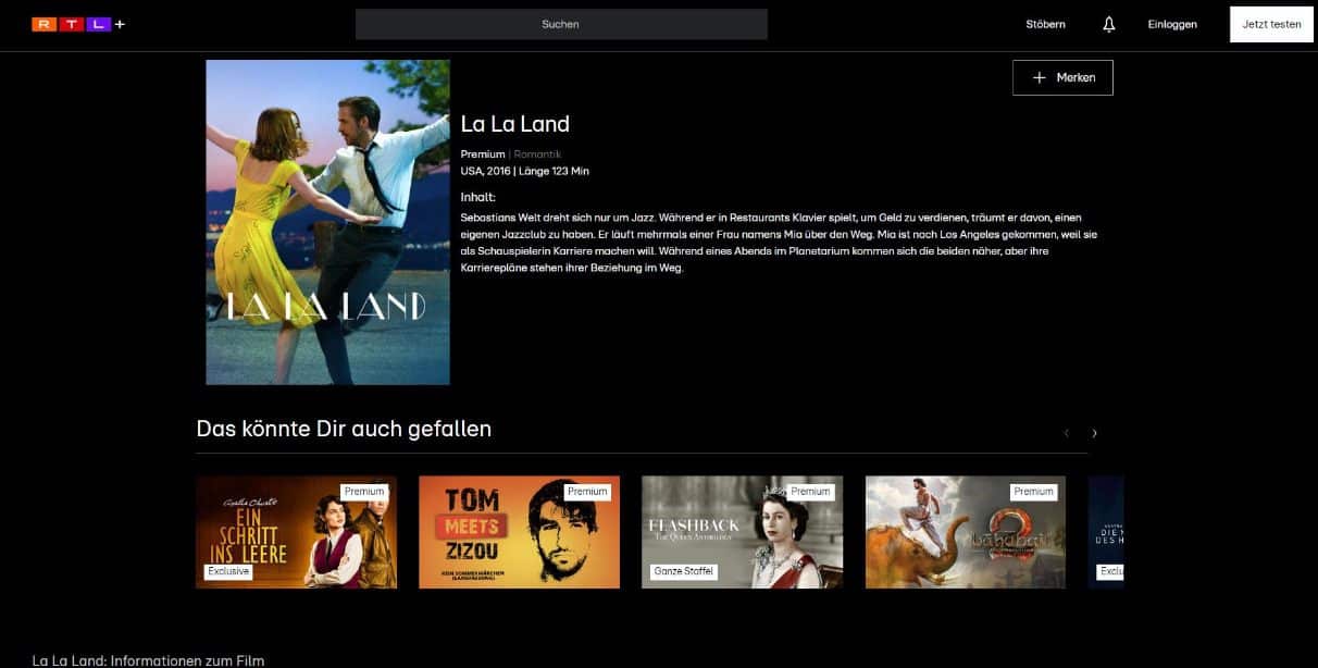 La La Land kostenlos online schauen