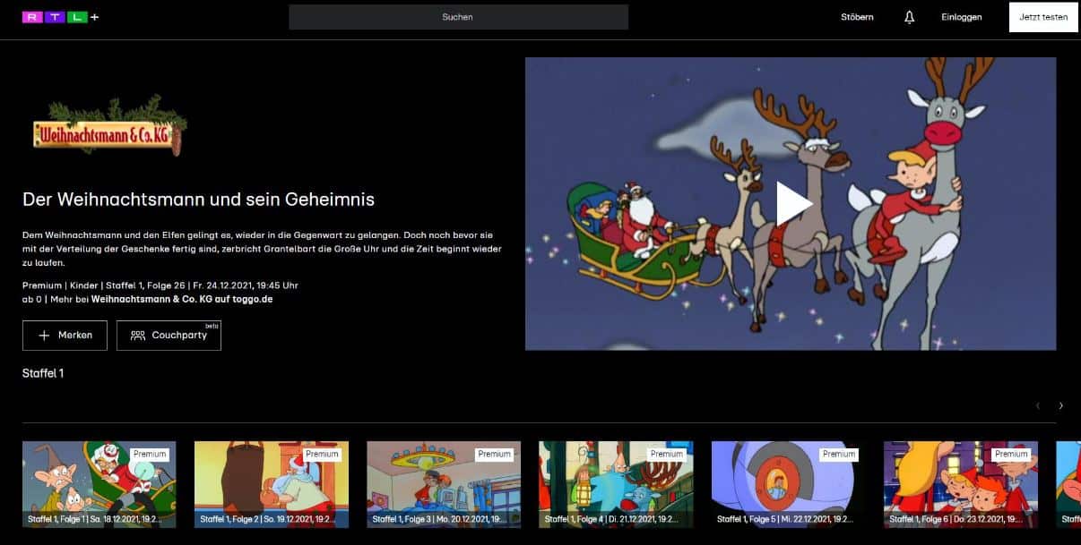 Weihnachtsmann und Co. KG Stream kostenlos - alle Folgen anschauen