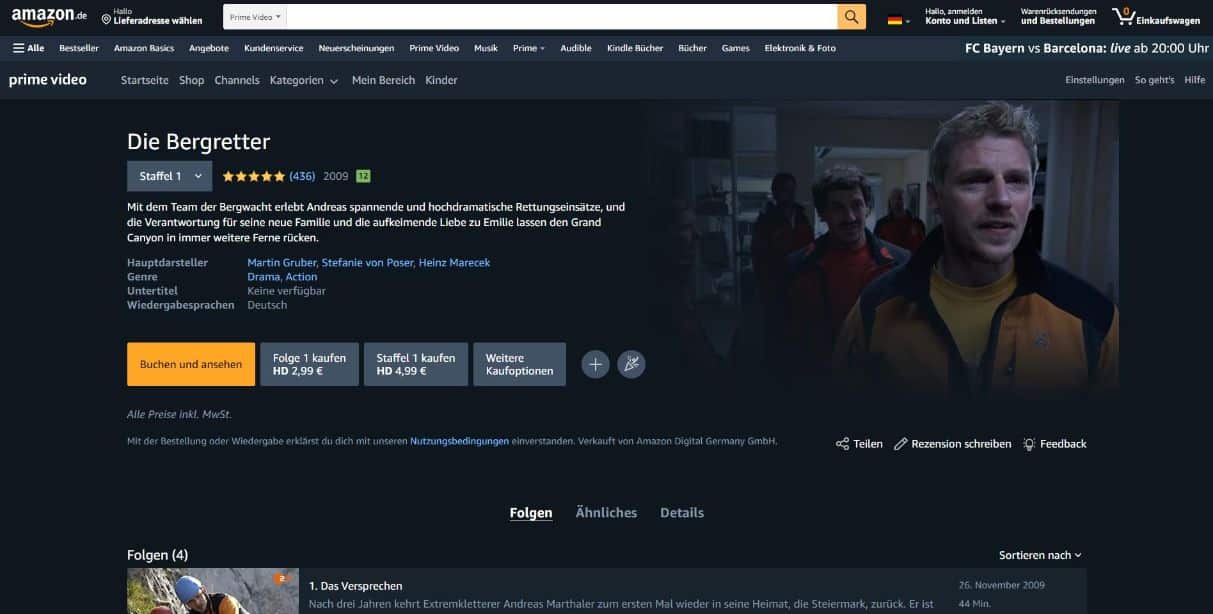 Die Bergretter online Stream kostenlos