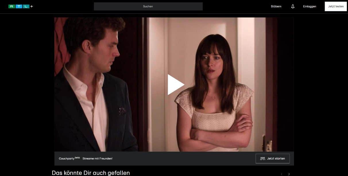 Fifty Shades of Grey kostenlos anschauen