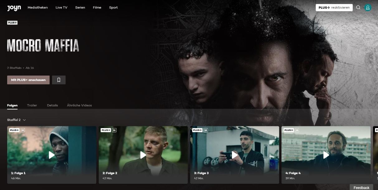 Mocro Maffia Staffel 2 kostenlos