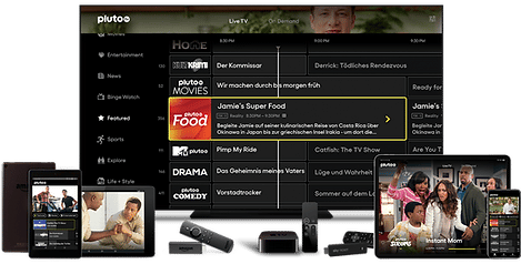 Pluto TV Geräte