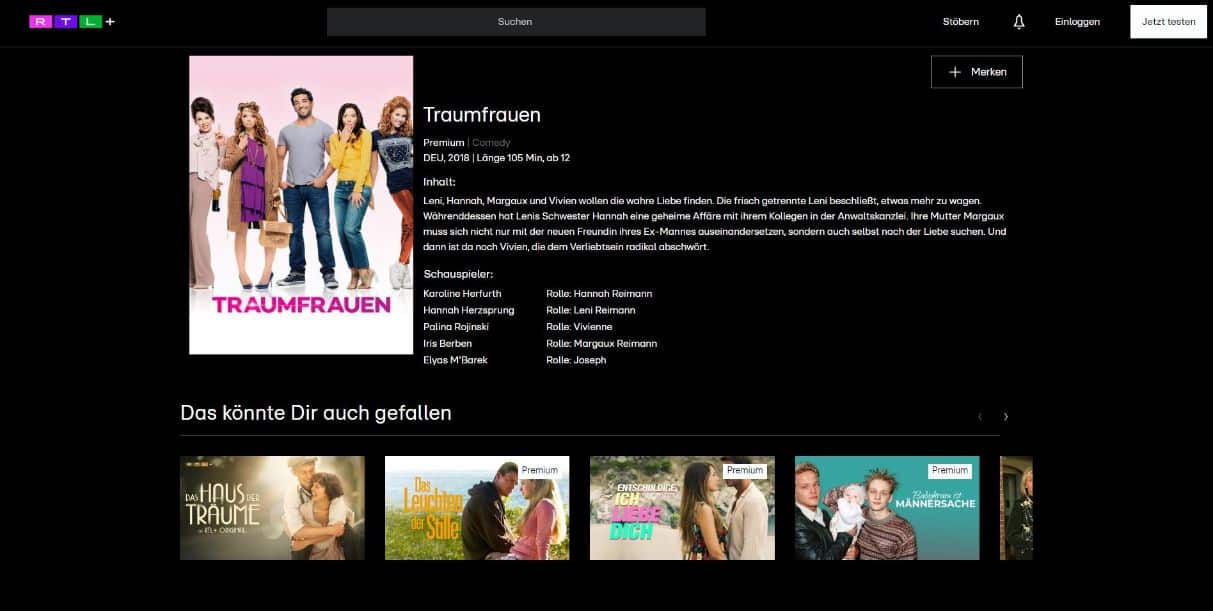 Traumfrauen online schauen kostenlos