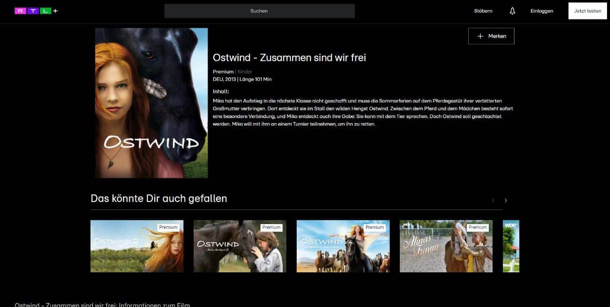 Ostwind 1 ganzer Film online kostenlos