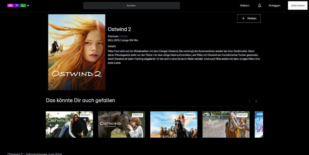 Ostwind 2 kostenlos anschauen