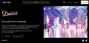 RTL Let´s Dance live Stream kostenlos