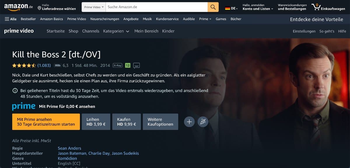 Kill the Boss 2 kostenlos anschauen