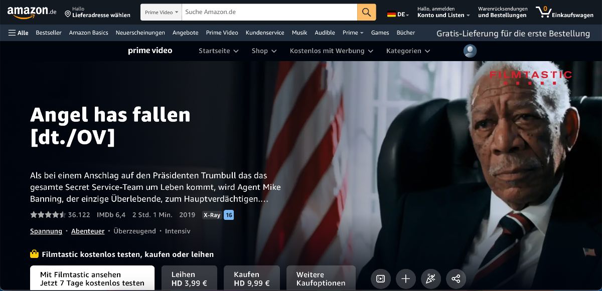 Angel Has Fallen kostenlos anschauen