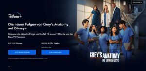 Disney+ Grey's Anatomy