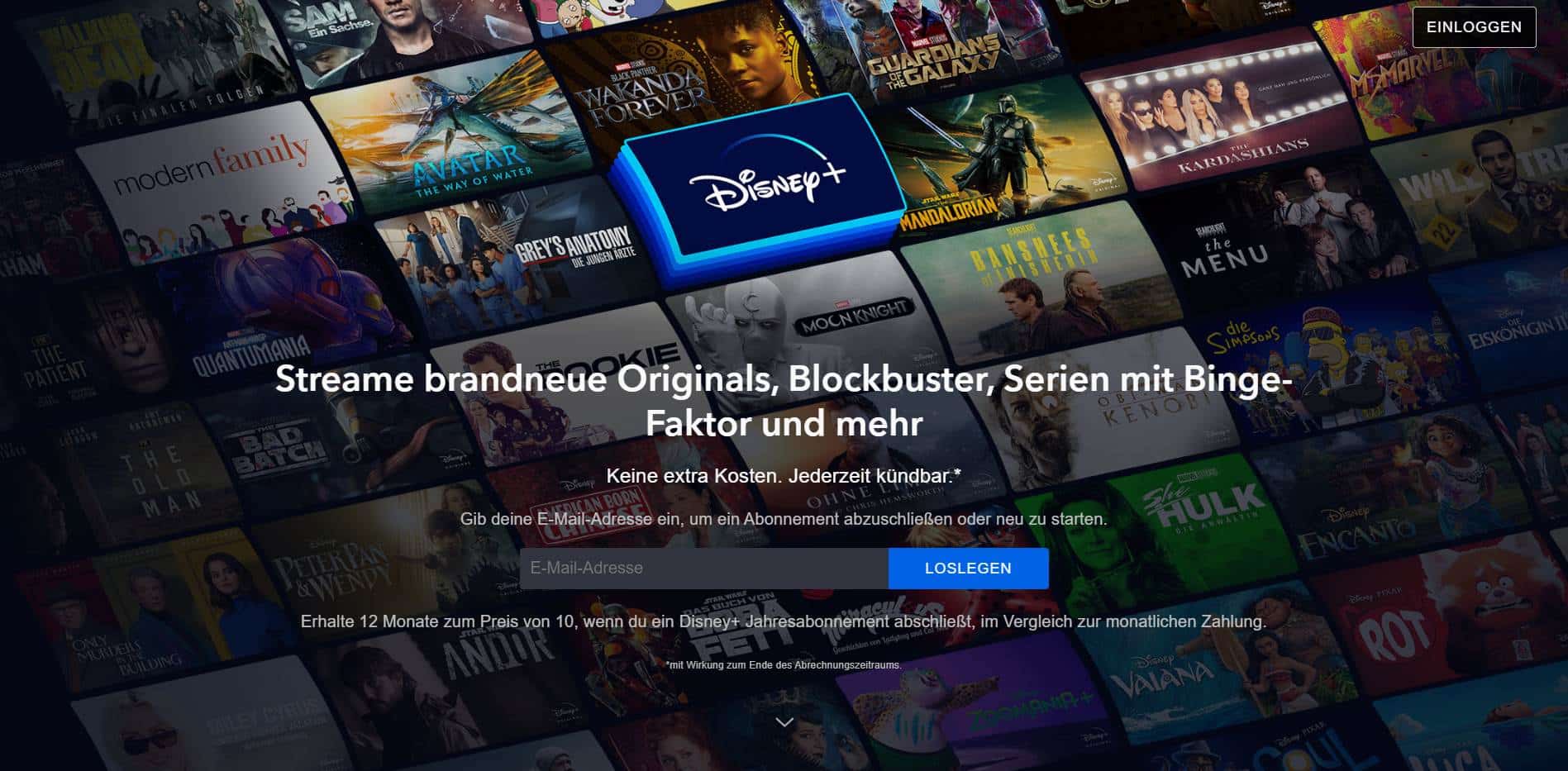 Disney+ Neuerscheinungen