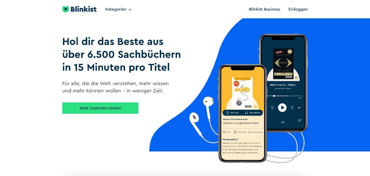 Blinkist - alle Kosten im Blick