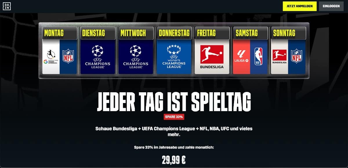 DAZN - Champions League