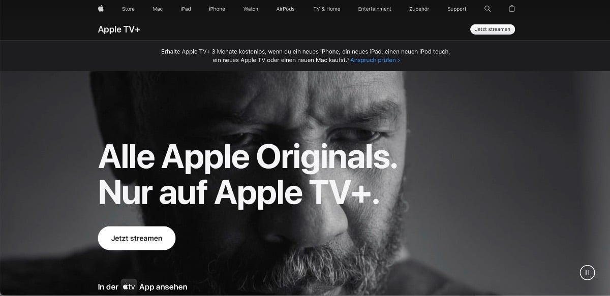 Apple TV+ Sprache ändern