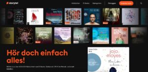 Storytel für Studenten mit Studentenrabatt